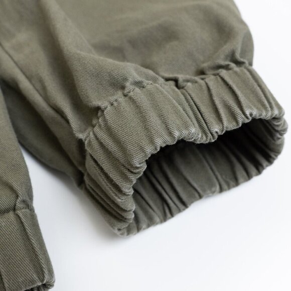 ✨ ARITZIA TNA Cargo Jogger Utility Cotton Twill Khaki Mossy Stone Green - Picture 12 of 15